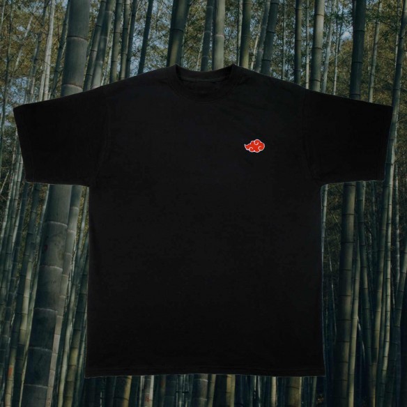 Cloud Akatsuki | Naruto | T-shirt brodé - Naruto - Le Nuage Orange