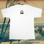 Sans visage | Voyage de Chihiro | T-shirt ample brodé - Voyage de Chihiro - Le Nuage Orange