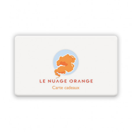 Carte Cadeau Le Nuage Orange 50€ - Carte Cadeau Le Nuage Orange - Le Nuage Orange