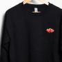 DESTOCKAGE | Hearts Valentine's | Sweat-shirt brodé S Noir 20€ - DESTOCKAGE - Le Nuage Orange