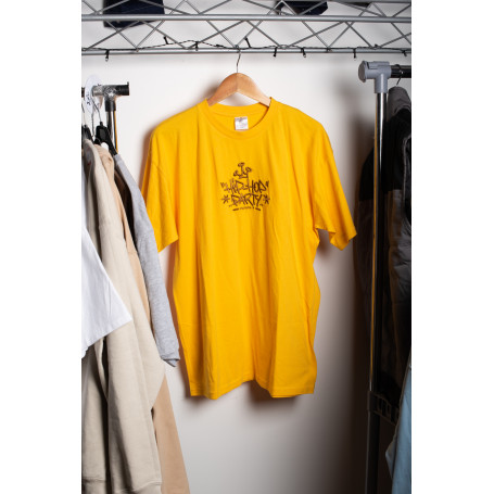 DESTOCKAGE | Hip-Hop Party vol.4 | T-shirt brodé taille XL Jaune - DESTOCKAGE - Le Nuage Orange