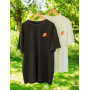 T-shirt Oversize Noir Vintage - Collection Nuage - Collection Nuage - Le Nuage Orange