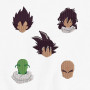 Dragon Ball Characters Head Set | Dragon Ball Z | T-shirt brodé - Dragon Ball Z - Le Nuage Orange