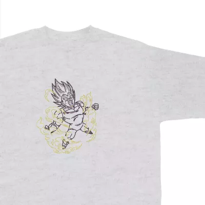 Vegeta Super Saiyan | Dragon Ball Z | T-shirt brodé