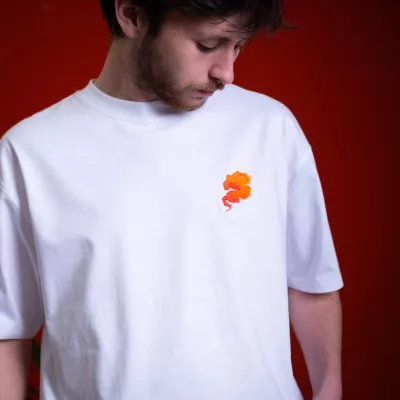 T-shirt Le Nuage Orange Classic Logo - Collection Classique - Le Nuage Orange